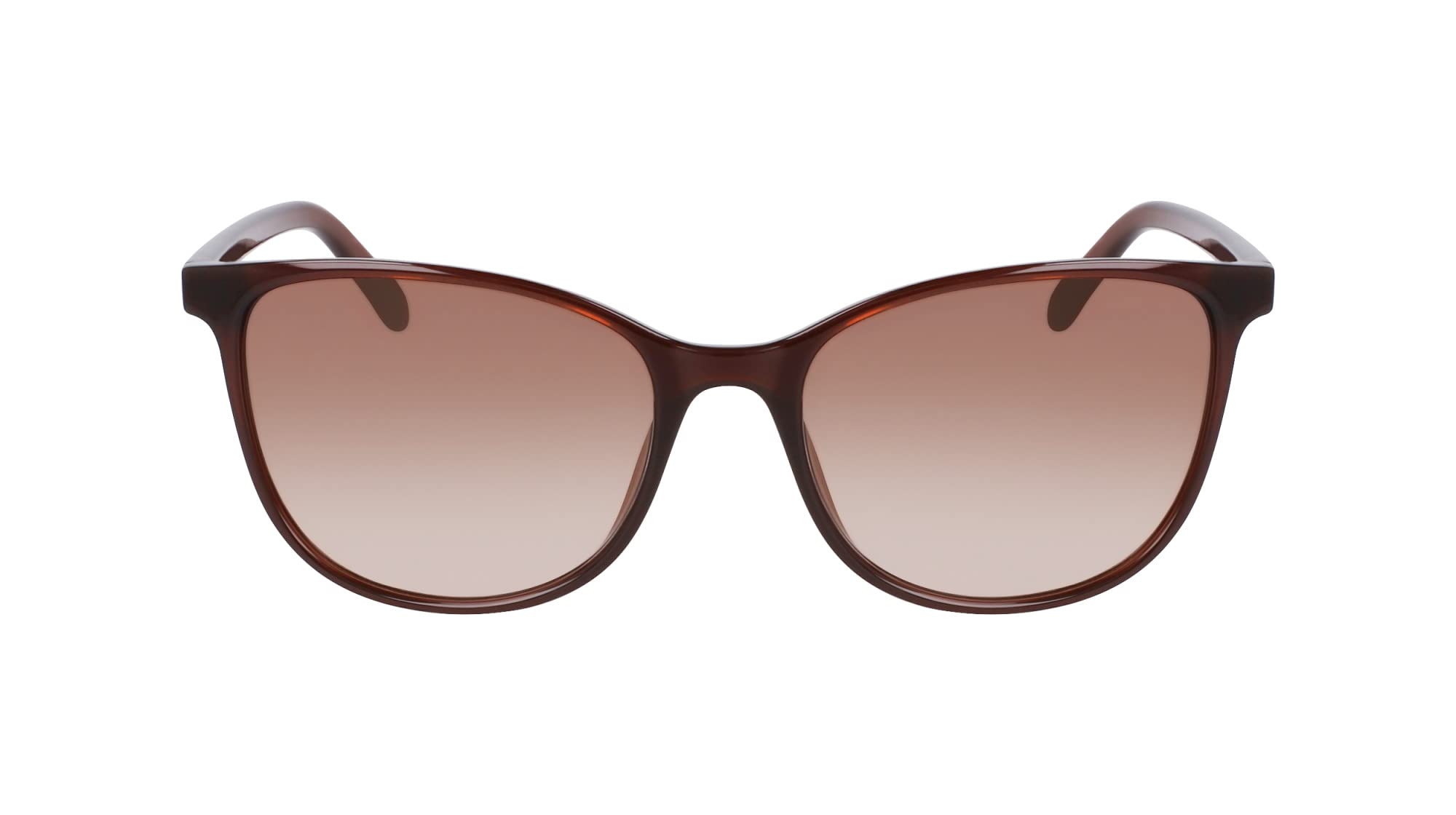 NAUTICA Women's N2243S Rectangular Sunglasses, Crystal Brown, One Size