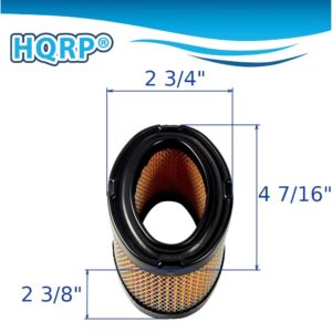 HQRP Filter Compatible with DeVilbiss Powerback GT5000 GT5250 5000 5250 10HP, Generac PP5000T 5000 6250 watt, Coleman PowerMate 5000 watt Generator Engines, Replacement for Tecumseh 33268 33263