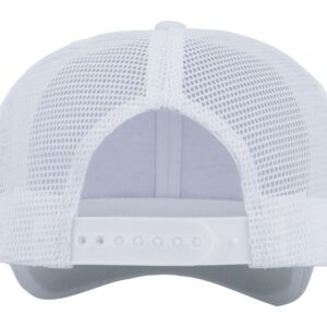 Gelante Mesh Trucker Baseball Cap Structured Front Panel Wholesale LOT 12 Pack TR001 White