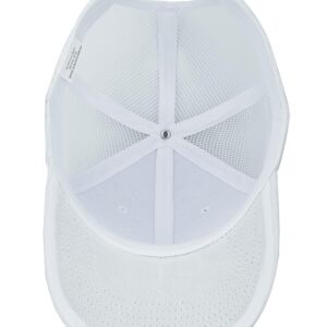 Gelante Mesh Trucker Baseball Cap Structured Front Panel Wholesale LOT 12 Pack TR001 White