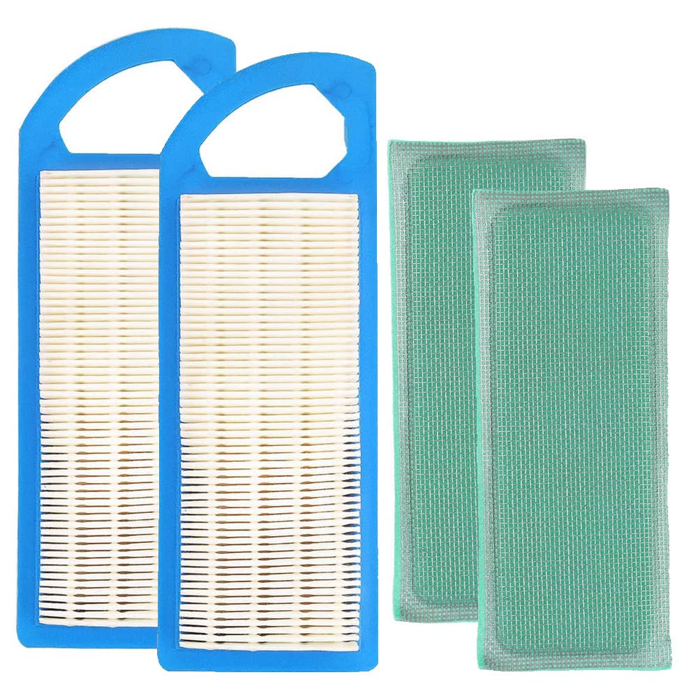 Dosens 697153 Air Filter Compatible with Briggs and Stratton 698083 795115 697014 697014 697634 697153 794422 795115 797008 GY20573 M149171 Craftsman LT2000 LT1000 John Deere gy20573 2 Pack