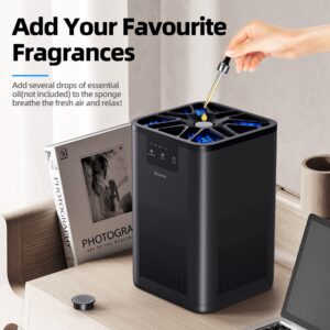 AROEVE Air Purifier with Three Filter(One Basic Version & Two Pet Dander Version)