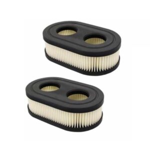 lefitpa 2 pack replacement 102-851 air filter for rotary 14364 for briggs & stratton 4247 5432 5432k 593260 798452 for 09p702 9/10 ohv 140 cc 500-550 e & ex serieswalks (4 3/8" x 2 5/8" x 1 5/16")