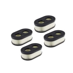 lefitpa 4 pack replacement 102-851 air filter for rotary 14364 for briggs & stratton 4247 5432 5432k 593260 798452 for 09p702 9/10 ohv 140 cc 500-550 e & ex serieswalks (4 3/8" x 2 5/8" x 1 5/16")