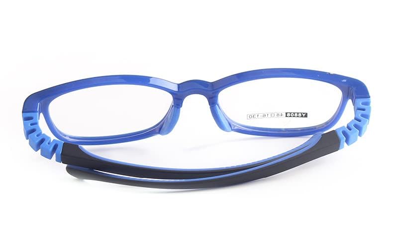 QYAJS Eyeglasses Frame Children Optical Glasses Frame TR90 Flexible Bendable One-piece Safe Eyeglasses Girls Boy