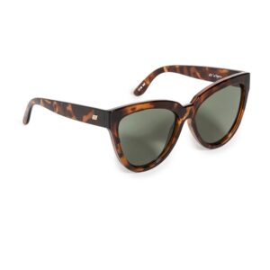 Le Specs Women's Liar Lair Sunglasses, Dark Tort, Brown, One Size