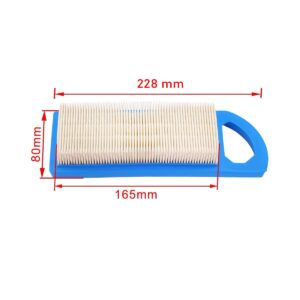 698083 795115 Air Filter with Oil Filter for Briggs and Stratton 794422 697014 697776 John Deere LA115 LA105 LA110 L100 L105 L107 Lawn Tractor GY20577 AM119567