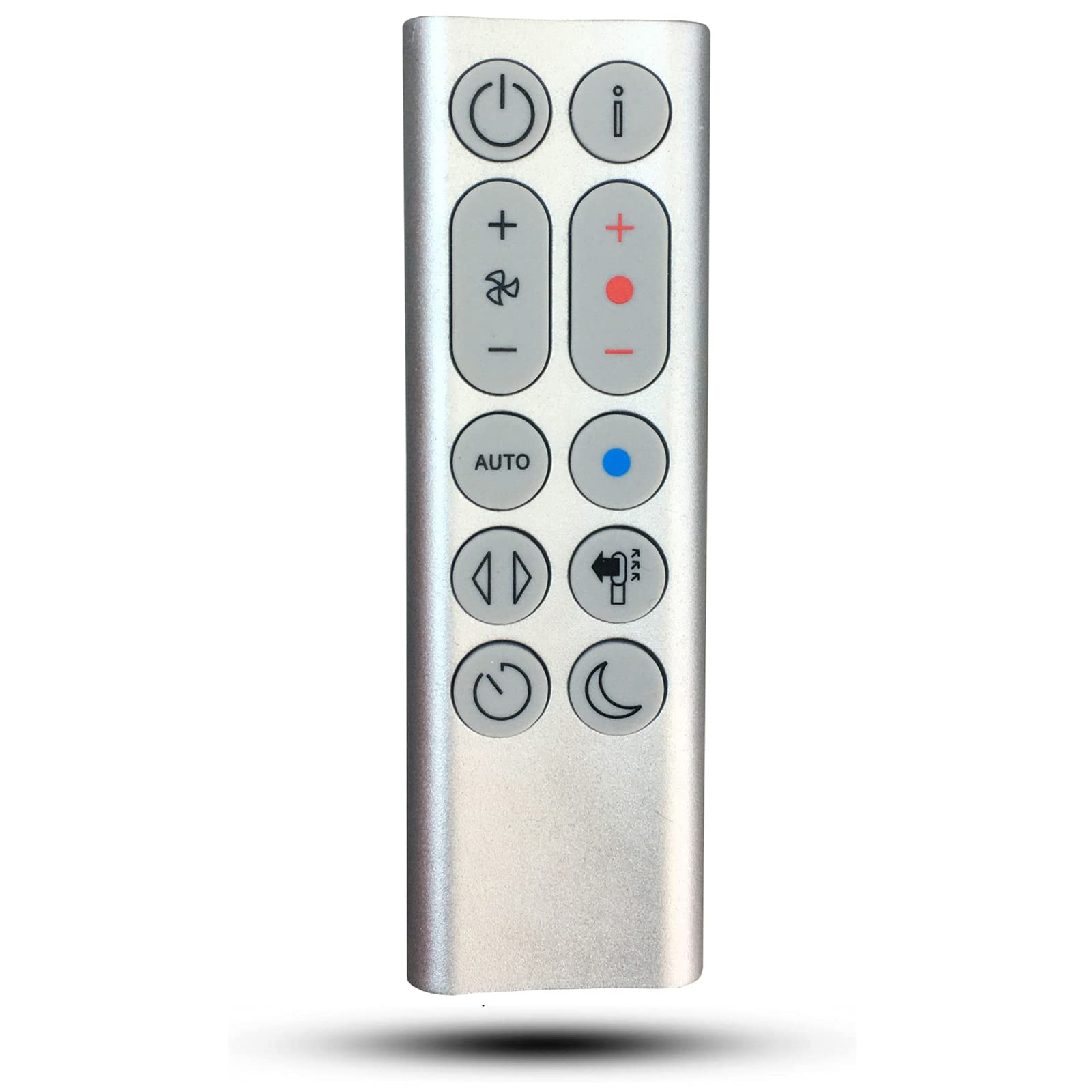 Replacement Remote Control Compatible for HP04 HP05 Dyson Pure Hot + Cool Purifying Fan Air Purifier/Heater (Silver)