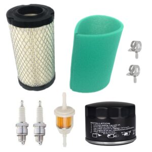 Gewxgzo 793569 Air Filter 793685 Pre Filter Tune Up Kit for B&S 33R877 31Q777 331777 Craftsman LT2000 YT3000 JD GY21055 MIU11511 LA115 LA125 D100 D110 D120 Mower Tractor