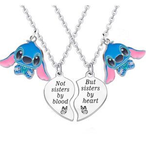 sister matching necklace friendship necklace graduation gifts for bestie women friends gifts christmas birthday gifts for friends