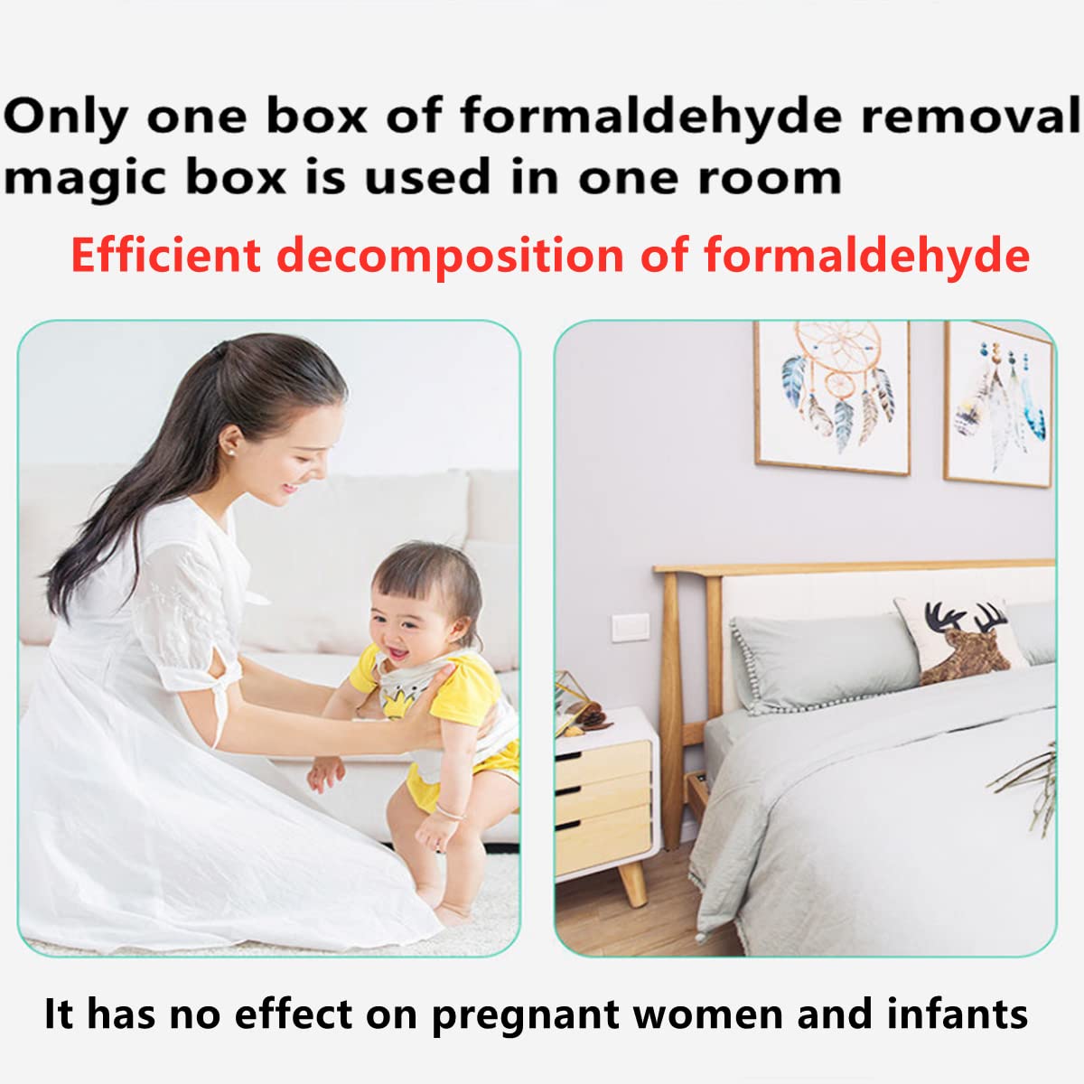 Formaldehyde removal magic box office bedroom wardrobe kitchen new house car room strong purification filtration stupid ammonia tovc formaldehyde harmful odor Purified air agent etc