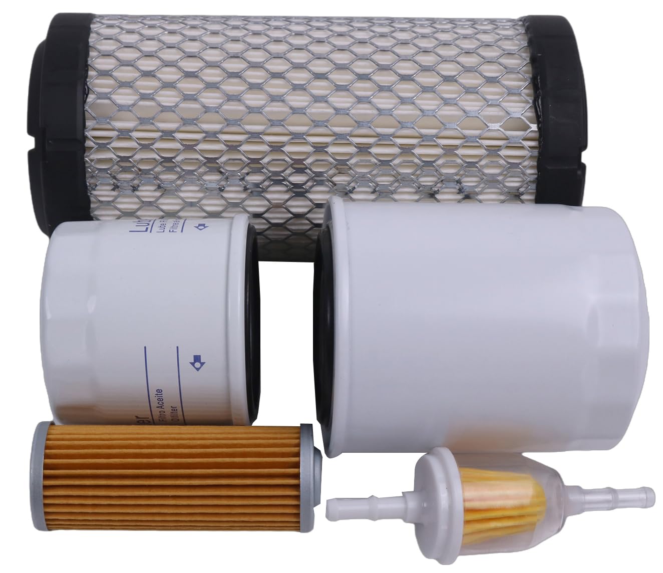 Solarhome Filter Kit LVA21036 Compatible with JD 1025R 60D 260 54D 2025R Compact Utility Tractor