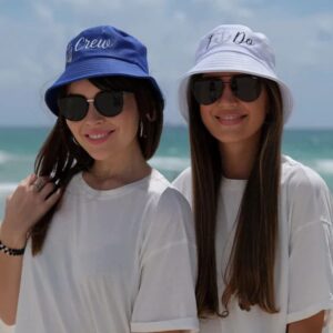 10 Pieces Bucket Hat Foldable Summer Sun Hat Travel Beach Fishing Hat Outdoor Bucket Cap for Women Men Multicolor