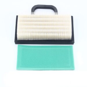 QDYZPP Air Filter For B-S 445777-0231-E1 40F777 40G777 40H777 44M777 Lawn Mower Engine