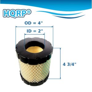 HQRP Filter with Pre-filter Сompatible with John Deere Ztrak Mowers Z425 Z435 Z445 Z465 Z535M Z535R Z625 Z645 Z655 Z665 Replacement for MIU13120 AUC10688