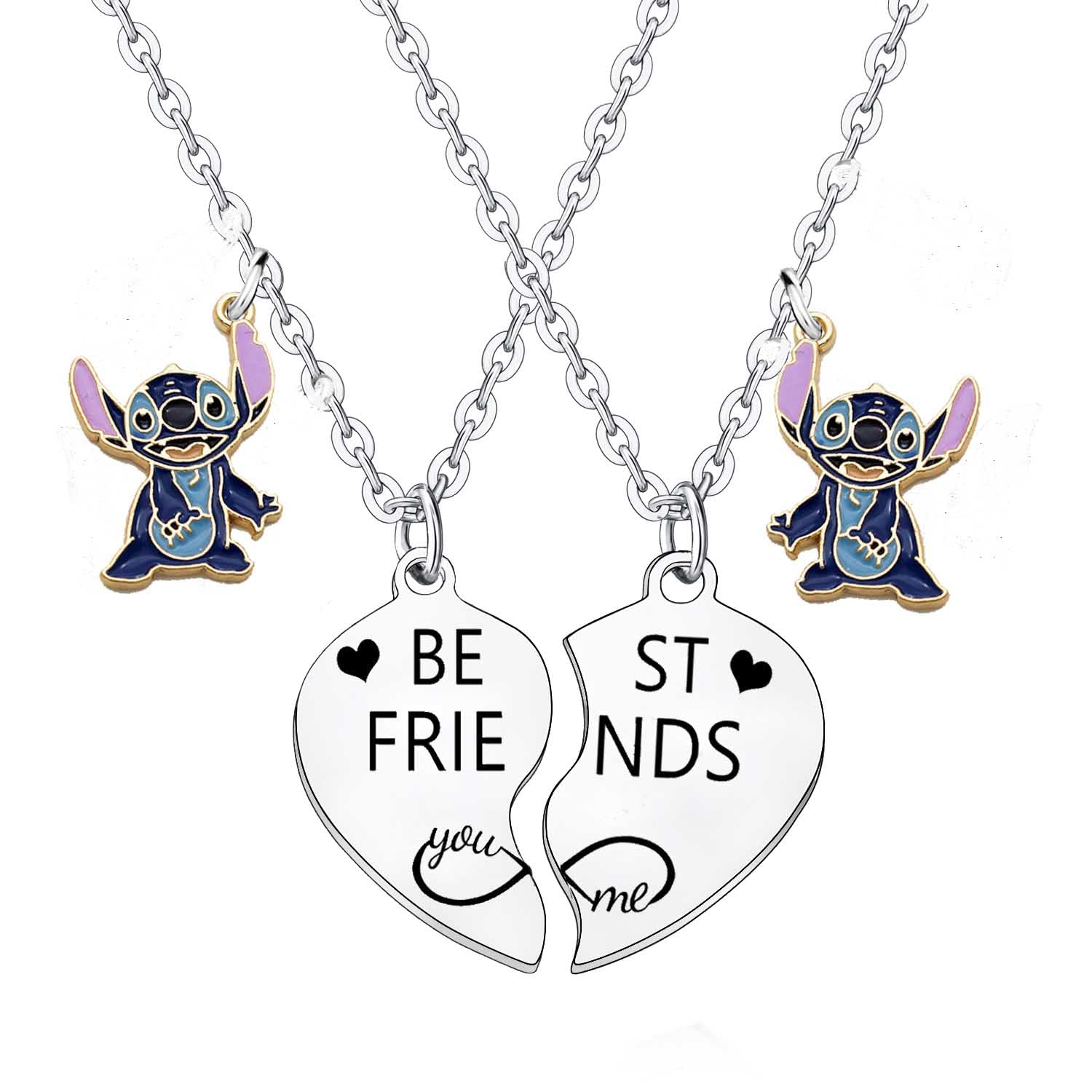 Friend Matching Necklace Friendship Necklace Graduation Gifts for Women Friend Gifts Christmas Birthday Gifts for Friends