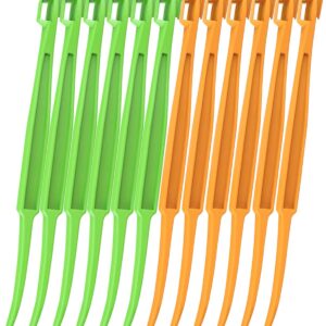 Orange Peeler Tool for Kitchen - 12 Pcs Citrus Peelers for Fruit Lemon Mango Banana, Plastic Fruit Peeler Easy Open