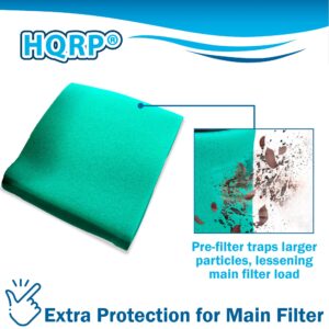 HQRP Filter with Pre-filter Сompatible with John Deere Ztrak Mowers Z425 Z435 Z445 Z465 Z535M Z535R Z625 Z645 Z655 Z665 Replacement for MIU13120 AUC10688