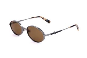 moncler sunglasses ml 0224 tatou 14n shiny light ruthenium, olive havana/lense