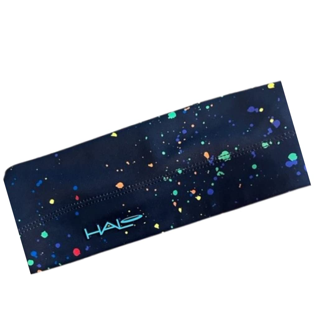 Halo Headband Bandit - Wide Pullover Sweatband for Both Women and Men, Confetti