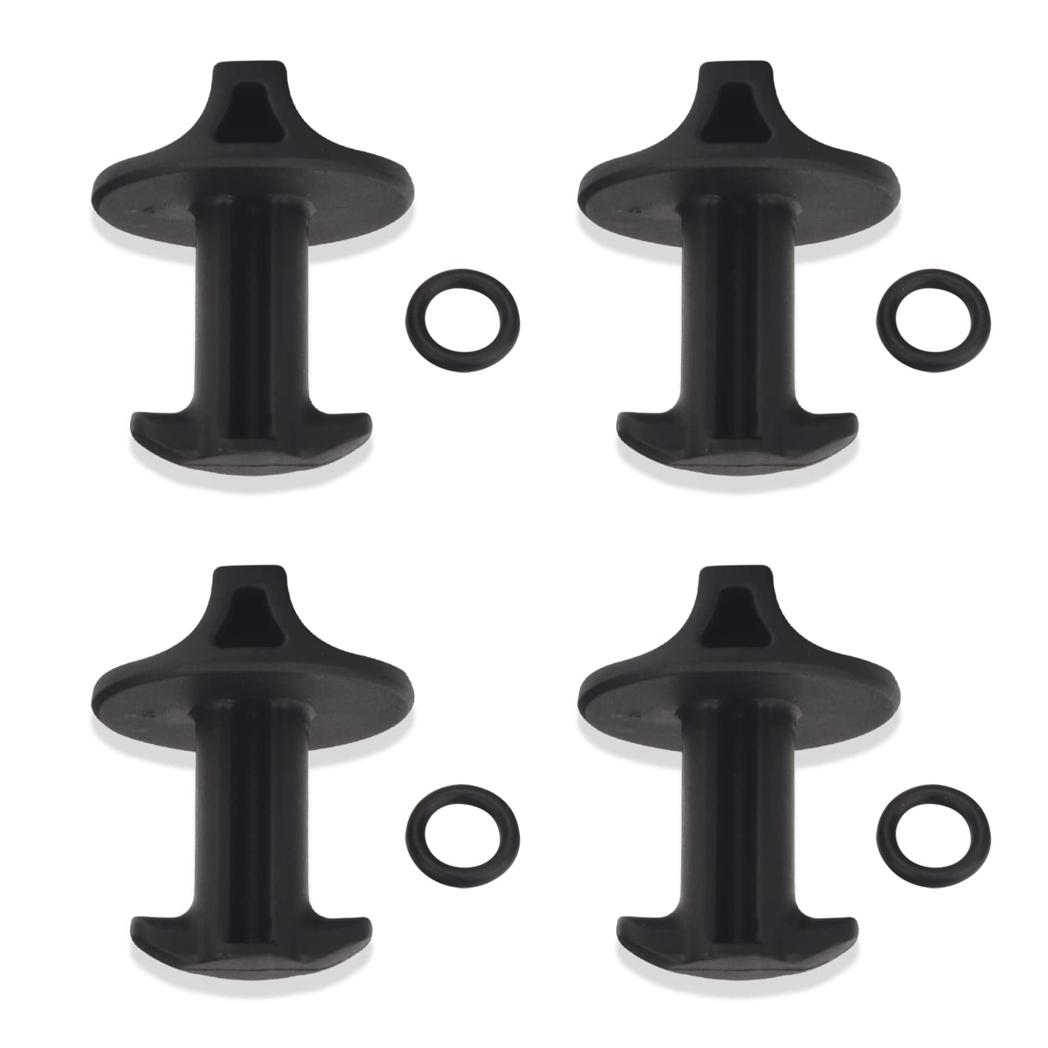 BERPSE 4 Pack 92210-1730 Air Cover Knob, Replaces 92210-7038 92055-7025, Compatible with K-awasaki Lawn Mowers, Fits FS651V FS691V FS730V FT691V FS541V FS600V