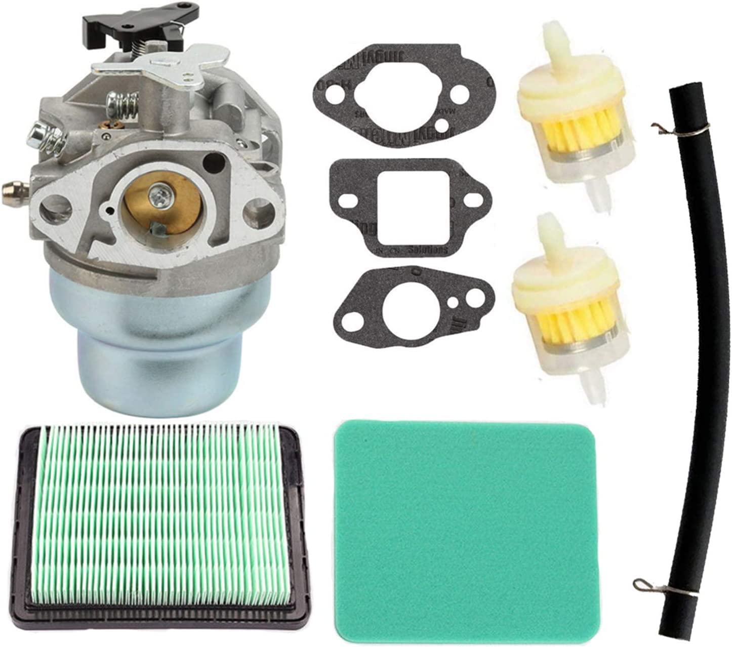 Carburetor & Air Filter Kits for Husqvarna DRT900H CRT900LS 500RTT 500HRTT Rear-Tine Tiller 7021F 961450038 LC356VB Lawn Mower