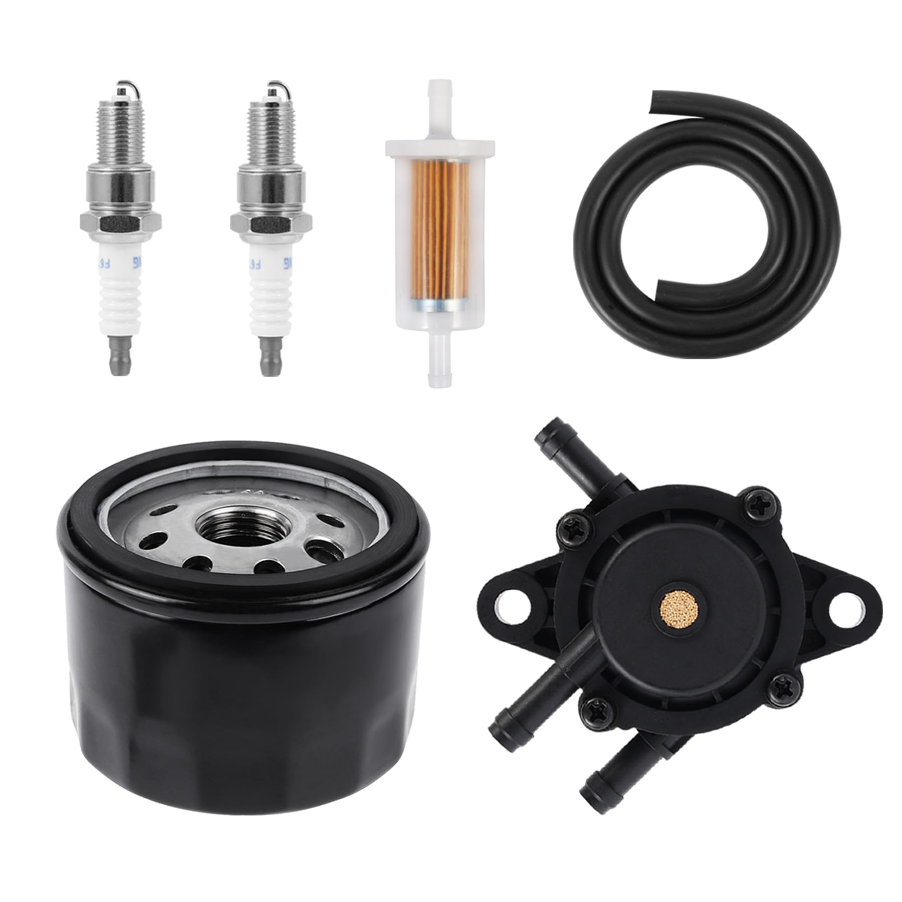 Besnor 276890 792105 Lawn Mower Air Filter Tune Up Kit Oil Filter Fuel Pump for 407777 40G777 40H777 445667 445877 44H777 Engine