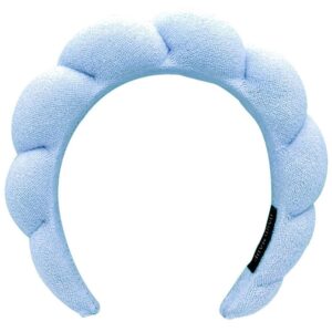 hitmoda spa headbands - terry cloth facial headbands for makeup application, skin treatment, and face washing