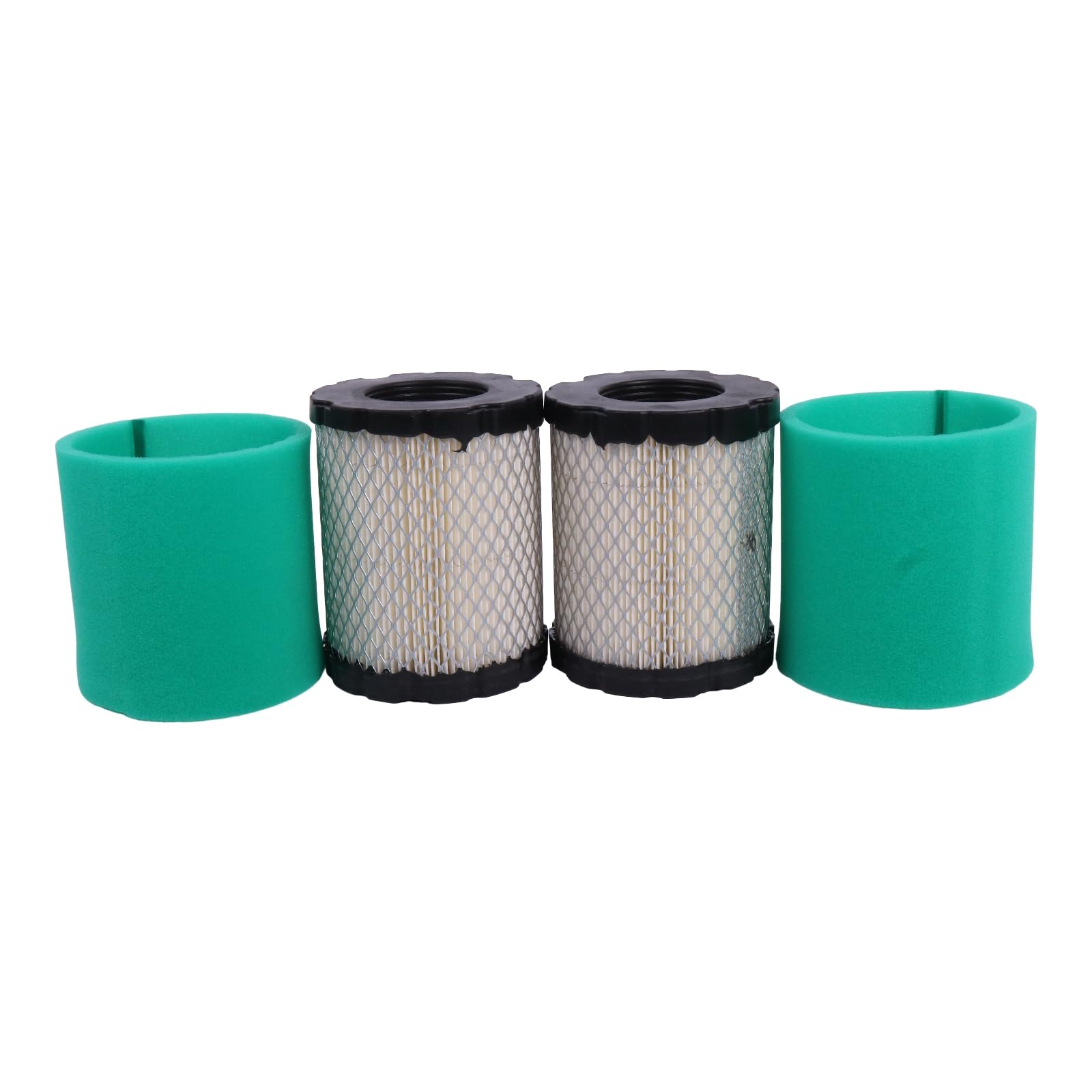 IEQFUE 2PCS Air Cleaner Cartridge Filter 798897 794935 with 593217 Pre Filter Set Compatible with Briggs Stratton 653412 592496 49L000 49M000