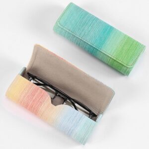 iGeyzoe Glasses Case 4 Pack, Eyeglasses Case Hard Shell For Woman Man, Eyeglasses Sunglasses Case Portable (Multicolor)