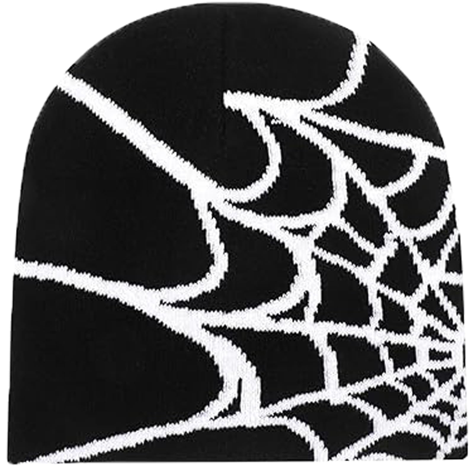 Tsalei Y2k Beanie Spider Beanie Double-Layer Knitted Hat Streetwear Headwear Winter Knit Beanies Hats for Men Women