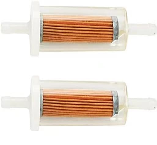 (2 Pack) 691035 695666 Fuel Filter fReplacement for BS 845125 493629 695666 5065 5065D 5065K MTD Craftsman Troy Bilt Lawn Mower Tractor