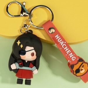 XFApreal Anime Heaven Official’s Blessing Xie Lian Hua Cheng Keychians Tian Guan Ci Fu Keyring Keychains (xielian and ghost king)