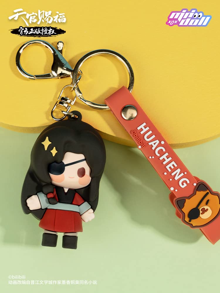 XFApreal Anime Heaven Official’s Blessing Xie Lian Hua Cheng Keychians Tian Guan Ci Fu Keyring Keychains (xielian and ghost king)