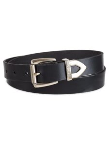 levi's women's roller buckle casual belt, black classic, small