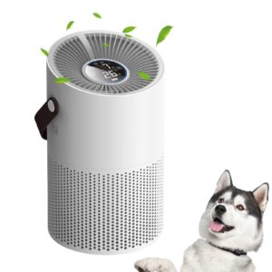 air purifiers for home large room dust smart hepa air purifier with 10000mah battery