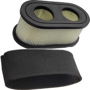 air filter 127-9252 fit exmark toro 136-7806 timecutter 74657 74661 74667 74675 74680 74723 74726 74731 74741 74766 75211 74866 74867 with 42" 50" v-twin engine (1 pack)