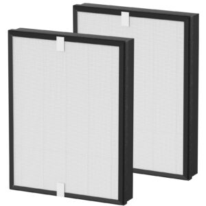 skymechy ap-528 true hepa replacement filter compatible with air choice ap-528 air cleaner purifier, high efficiency 3-in-1 true hepa filters, 2-pack