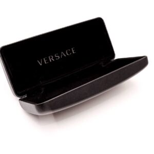 Versace Eyeglass Case + Bundle with eSHADES Luxury Eyewear Kit