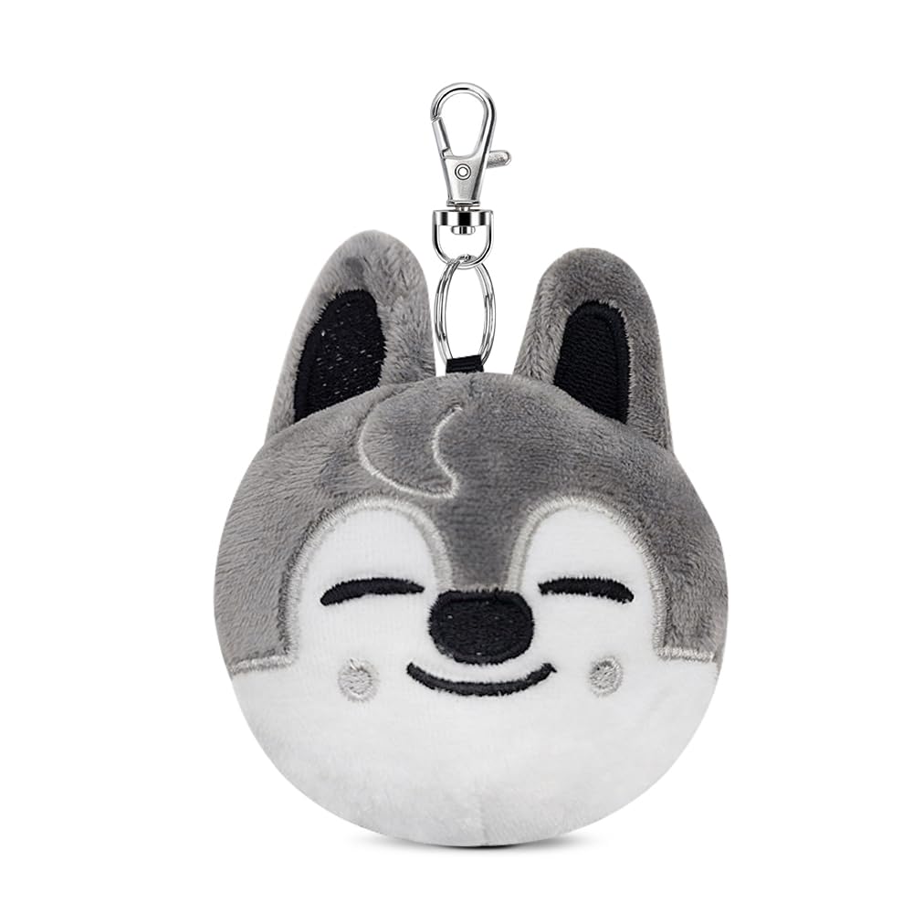 Swico Remado Kpop SKZ Keychains Cute Cartoon Keyring Car Key Pendant Women Handbag Wallet Pendants