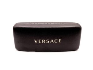 versace eyeglass case + bundle with eshades luxury eyewear kit