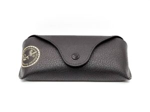 ray-ban black sunglass eyeglass case + bundle with eshades luxury eyewear kit