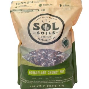 Sol Soils Houseplant Chunky Mix (1 Gallon)