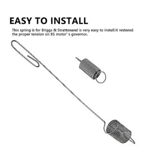 Air Vane Springs Fit for Briggs # 790849 699056& Stratton Engines - Air Vane Choke Springs and Governor Springs Fit for Toro Craftsman Troy Bilt Briggs & Stratton Lawn Mowers (Springs 4PCS)