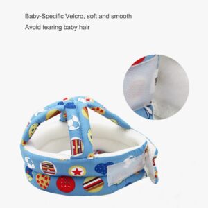 Baby Safety Helmet for Walking Crawling Baby Head Bumper Protection Hat Toddlers Head Protective Cushion Hat Lightweight