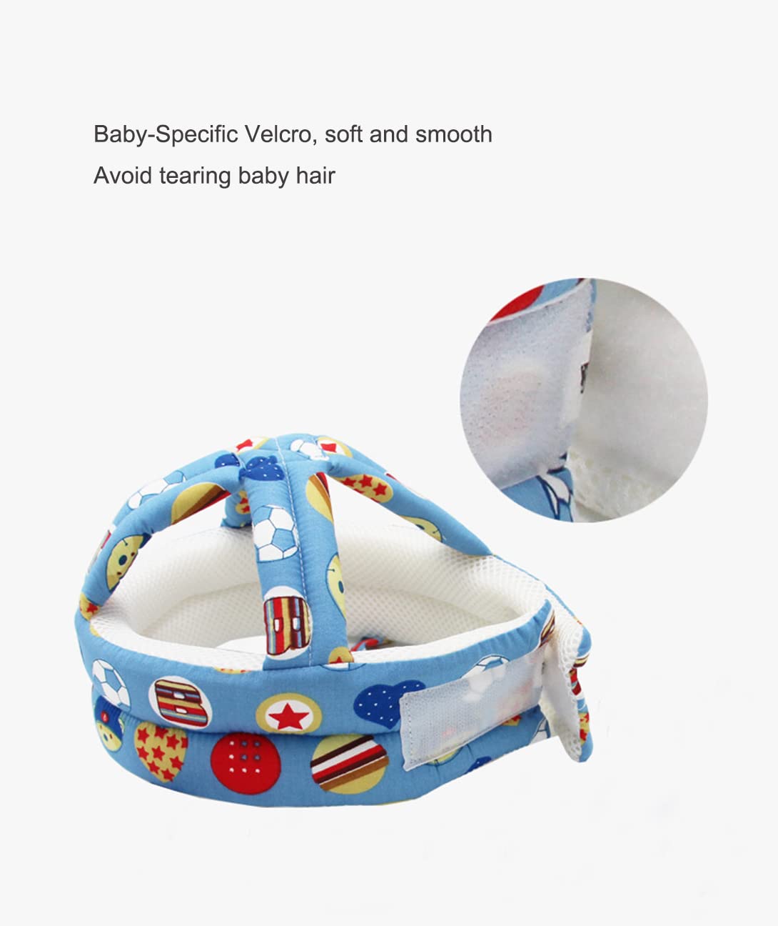 Baby Safety Helmet for Walking Crawling Baby Head Bumper Protection Hat Toddlers Head Protective Cushion Hat Lightweight