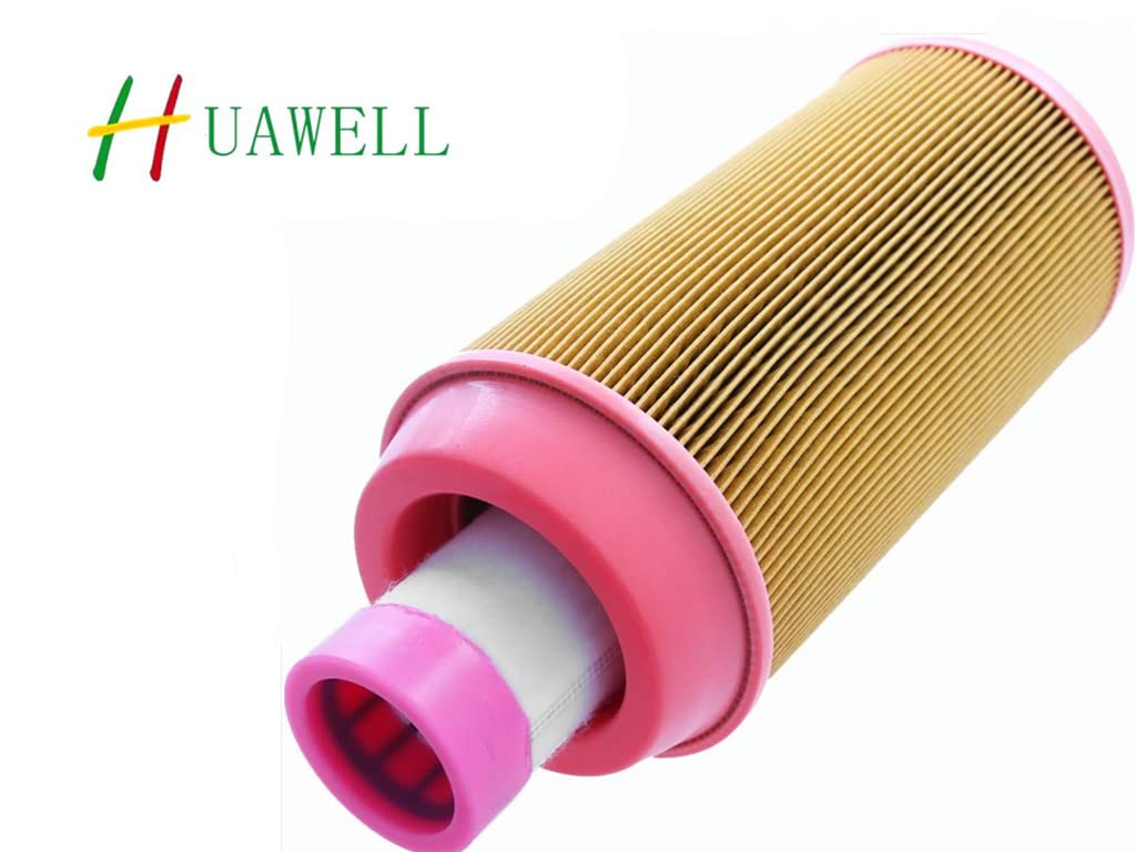 HUAWELL 6 Pcs Inner Outer Air Filter for Kubota ZD323 ZD326 ZD331 Zero Turn Lawn Mowers Replaces Part# K3181-82250 & K3181-82240