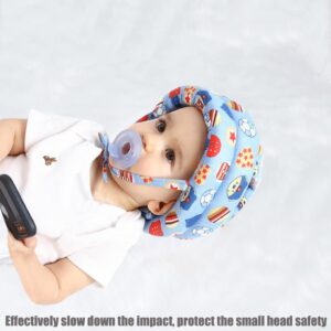 Baby Safety Helmet for Walking Crawling Baby Head Bumper Protection Hat Toddlers Head Protective Cushion Hat Lightweight