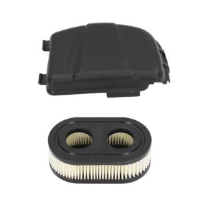 lawn mower air filter, stable performance air filter not easy to damage garden mower filter cover set widely application lawn mower filter set