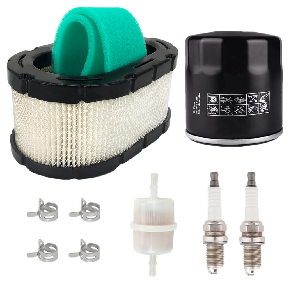 Gewxgzo 16 083 04-S 16 083 05-S Air Filter Tune Up Kit for Koh-ler 7000 Series KT610 KT620 KT715 KT725 KT730 KT745 ZT710-ZT740 19HP-26HP Combo Lawn Mower Bad Boy 063-5003-00 16-083-04-S 1688304